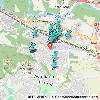 Mappa Via Tresserve, 10051 Avigliana TO, Italia (0.314)