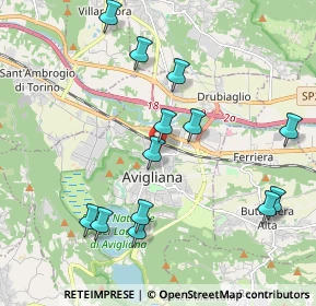 Mappa Via Tresserve, 10051 Avigliana TO, Italia (2.13769)