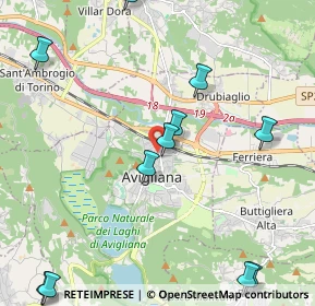 Mappa Via Tresserve, 10051 Avigliana TO, Italia (2.77455)