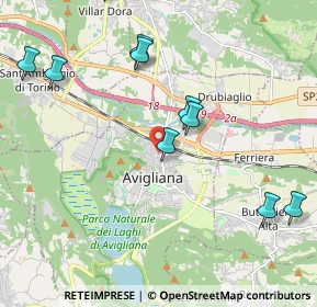 Mappa Via Tresserve, 10051 Avigliana TO, Italia (2.62667)
