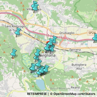 Mappa Via Tresserve, 10051 Avigliana TO, Italia (2.141)