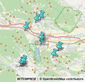 Mappa Via Tresserve, 10051 Avigliana TO, Italia (3.89667)