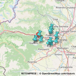 Mappa Via Tresserve, 10051 Avigliana TO, Italia (10.01667)