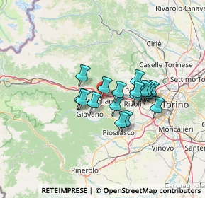 Mappa Via Tresserve, 10051 Avigliana TO, Italia (9.45412)