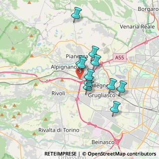 Mappa Via Baveno, 10098 Bruere TO, Italia (2.70364)