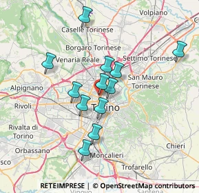 Mappa Fermata 2719 - DON BOSCO, 10144 Torino TO, Italia (5.96167)