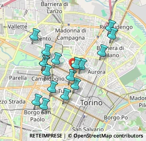 Mappa Fermata 2719 - DON BOSCO, 10144 Torino TO, Italia (1.70647)