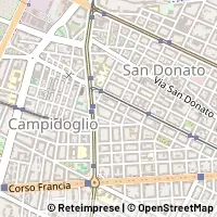 Mapa Torino