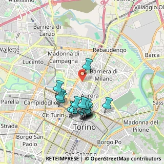 Mappa Via Saint Bon, 10152 Torino TO, Italia (1.8195)