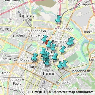 Mappa Via Saint Bon, 10152 Torino TO, Italia (1.53368)