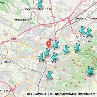 Mappa Via Saint Bon, 10152 Torino TO, Italia (4.99667)