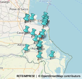 Mappa 45010 Rosolina RO, Italia (11.2015)