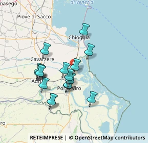 Mappa 45010 Rosolina RO, Italia (12.40529)
