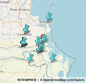 Mappa 45010 Rosolina RO, Italia (12.45375)