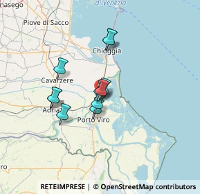 Mappa 45010 Rosolina RO, Italia (9.74091)