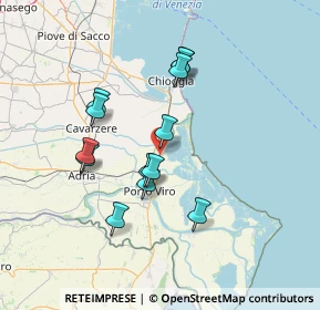 Mappa 45010 Rosolina RO, Italia (12.54308)