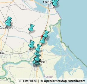 Mappa 45010 Rosolina RO, Italia (9.0375)