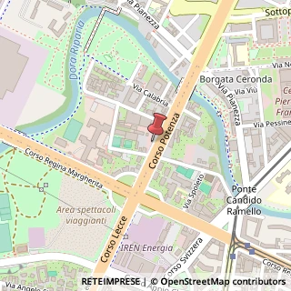 Mappa Corso Potenza, 13, 10149 Torino, Torino (Piemonte)