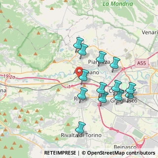 Mappa Via Costa, 10091 Alpignano TO, Italia (3.74462)