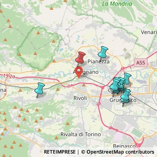 Mappa Via Costa, 10091 Alpignano TO, Italia (4.32273)