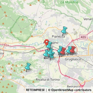 Mappa Via Costa, 10091 Alpignano TO, Italia (3.27273)