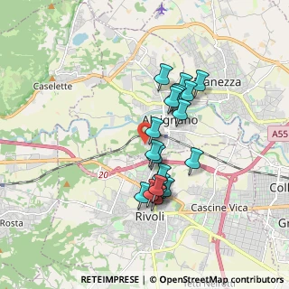 Mappa Via Costa, 10091 Alpignano TO, Italia (1.47)