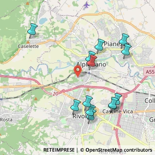 Mappa Via Costa, 10091 Alpignano TO, Italia (2.27538)