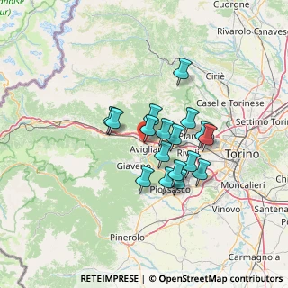 Mappa Via Avigliana, 10051 Avigliana TO, Italia (10.20176)