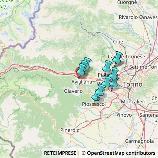 Mappa Via Avigliana, 10051 Avigliana TO, Italia (10.50818)