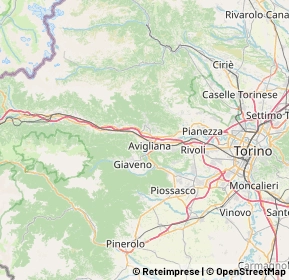 Mappa 10094 Avigliana TO, Italia (18.13294)