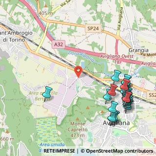 Mappa Via Avigliana, 10051 Avigliana TO, Italia (1.394)