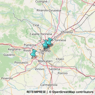 Mappa Via Moncrivello, 10154 Torino TO, Italia (57.95818)