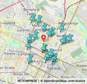 Mappa 10036 Torino TO, Italia (1.545)