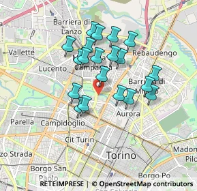 Mappa 10036 Torino TO, Italia (1.466)