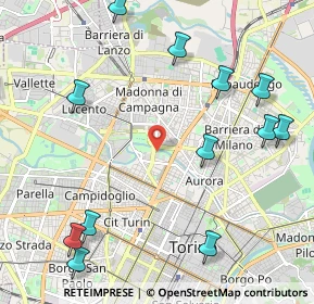 Mappa 10036 Torino TO, Italia (2.70833)