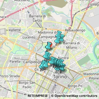 Mappa 10036 Torino TO, Italia (1.487)