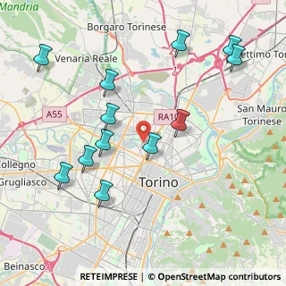 Mappa 10036 Torino TO, Italia (4.44917)