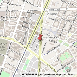 Mappa Corso Palermo, 101, 10100 Torino, Torino (Piemonte)