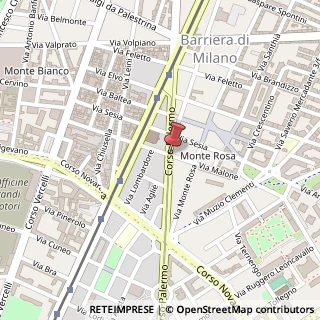Mappa Corso palermo 118, 10154 Torino, Torino (Piemonte)
