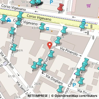 Mappa Via Piossasco, 10152 Torino TO, Italia (0.09286)