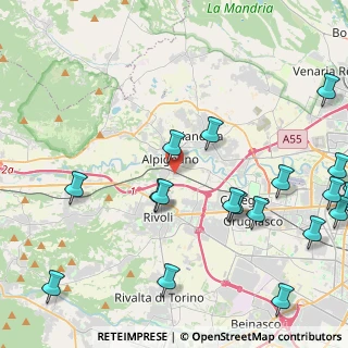 Mappa Via Scrivia, 10091 Alpignano TO, Italia (6)