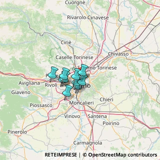 Mappa Corso 10152, 10152 Torino TO, Italia (13.11727)