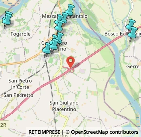 Mappa A21 Autostrada Torino Brescia, 29010 Castelvetro Piacentino PC, Italia (2.55917)