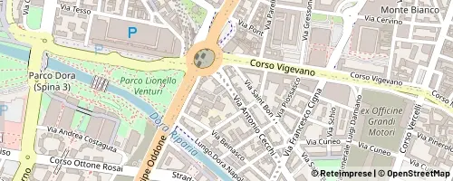 Mappa Turín