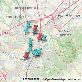 Mappa Piazza Giovanni Bottesini, 10154 Torino TO, Italia (3.198)