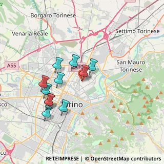 Mappa Piazza Giovanni Bottesini, 10154 Torino TO, Italia (3.32909)