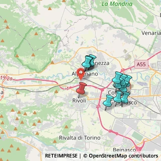 Mappa Via Emilio Chiri, 10091 Alpignano TO, Italia (3.23)