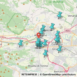 Mappa Via Emilio Chiri, 10091 Alpignano TO, Italia (3.27933)