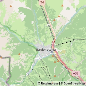 Mappa Bardonecchia