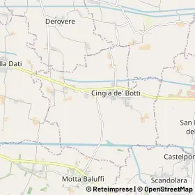 Mappa Cingia de' Botti